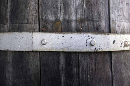 Detail of old containers for alcoholic beverages, wine culture, transportation and conservationの写真素材