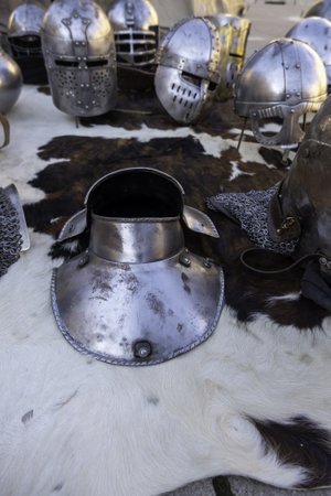 Detail of antiquity and history, war and medieval destructionの写真素材