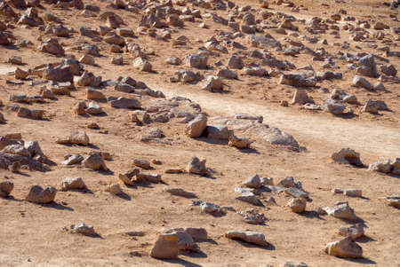 mineral sulfur in the sulfur mines of NÃ¡mafjall in Icelandの写真素材