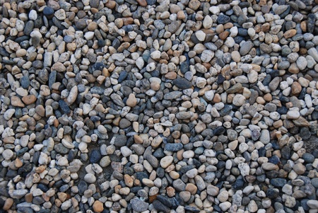 background of small stones of various colors