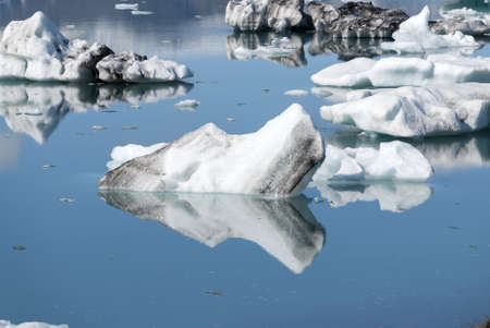 Iceberg on Jokulsarlon Lake in Iceland