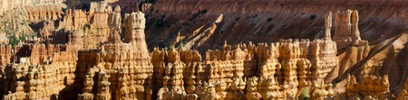 overview in Bryce Canyon in Utah in the United States of Americaの写真素材
