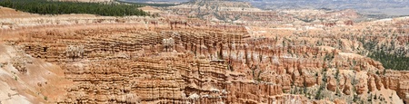 Overview of Bryce Canyon in Utah in the United States of Americaの写真素材