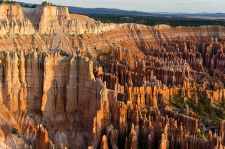 sunrise in Bryce Canyon National Park in Utah in the United States of Americaの写真素材