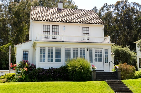 home of a military garrison in San Francisco, Californiaのeditorial素材