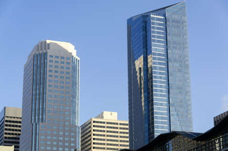 skyscrapers in the city of San Francisco in Californiaのeditorial素材
