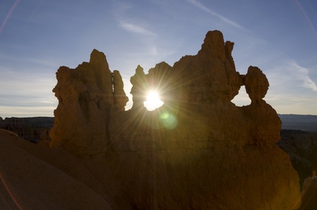 Bryce Canyon National Park in Utah in the United States of Americaの写真素材