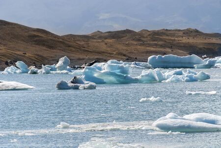 iceberg in jokulsarlon lake in Iceland