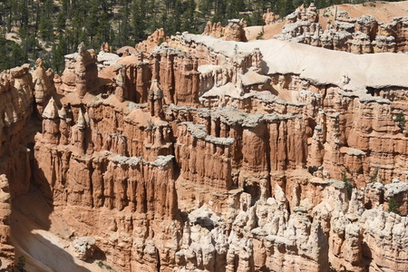 landscape on the bryce canyon in the united states of americaのeditorial素材
