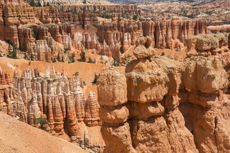 landscape on the bryce canyon in the united states of americaのeditorial素材