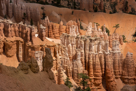 landscape on the bryce canyon in the united states of americaのeditorial素材