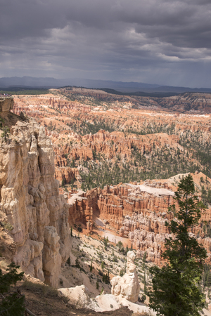 landscape on the bryce canyon in the united states of americaのeditorial素材