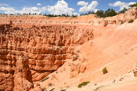 landscape on the bryce canyon in the united states of americaのeditorial素材