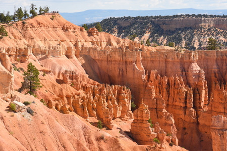 landscape on the bryce canyon in the united states of americaのeditorial素材