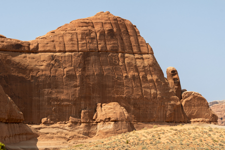 landscape on arches national park in the united states of americaのeditorial素材