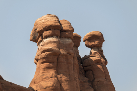 landscape on arches national park in the united states of americaのeditorial素材
