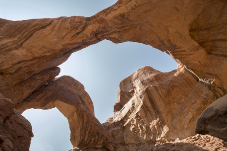 landscape on arches national park in the united states of americaのeditorial素材