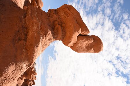 landscape on the Goblin state park in the united states of americaの写真素材