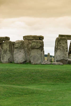 stonehenge archaeological site in cornwall in englandの写真素材