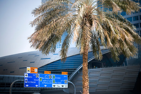 Architecturally the city in Dubai, United Arab Emirates Architecturally the city in Dubai, United Arab Emirates