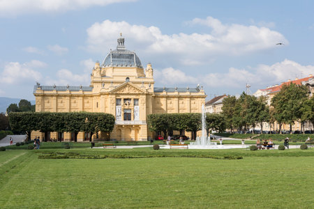 Pavillon Art Museum in Zagrebのeditorial素材