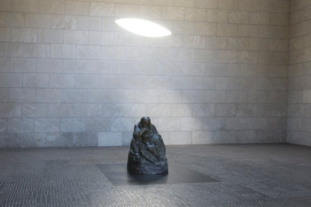 A view of the Neue Wache in Berlinのeditorial素材