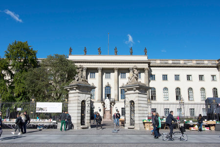 The building of the universityのeditorial素材