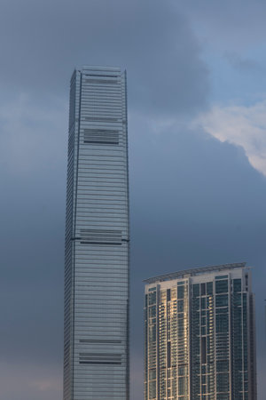 International Commerce Centre tower in Hong Kong