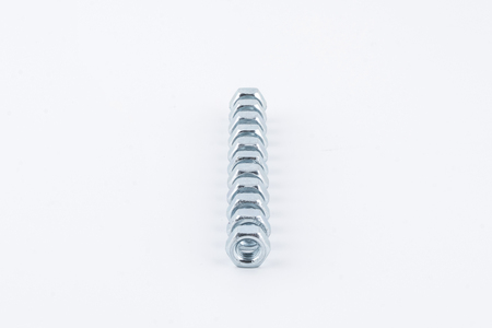 some nuts on a white background