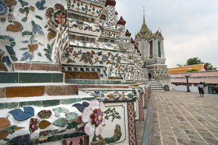 Bangkok Wat Arun templeのeditorial素材
