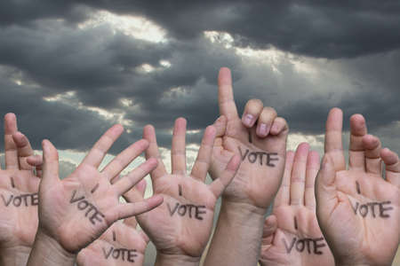 the declaration of going to vote in the next elections