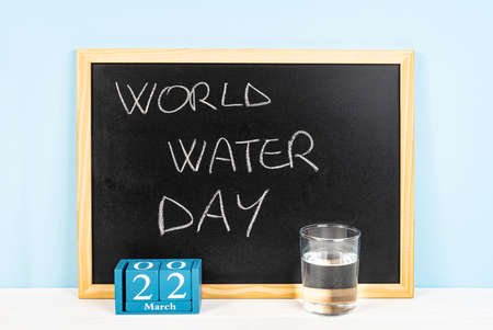 Thge concept of the Unitred Nations World Water Day at March 22