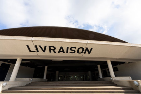 Luxembourg city, May 2022. External view of the National Sports and Cultural Center d'Coque in the...