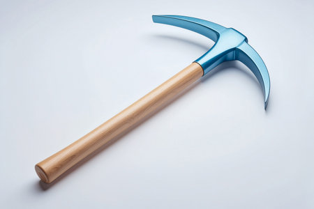 AI generated image. a pickaxe isolated on a white backgroundの素材