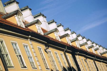 Old Riga Jacob's Barracks Historical Buildingの写真素材