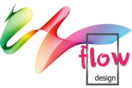 Wave colorful texture on dark background. Flow shapes design. Liquid wave background. Abstract 3d fluid shape. Color pattern. Modern fluid colors.のイラスト素材