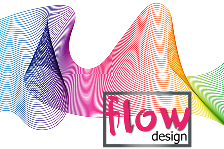 Wave colorful texture on dark background. Flow shapes design. Liquid wave background. Abstract 3d fluid shape. Color pattern. Modern fluid colors.のイラスト素材