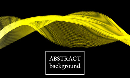 Flow shapes design. Liquid wave background. Abstract 3d flow shape.のイラスト素材