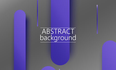 Geometric background. Material design. Minimal abstract cover. Creative colorful wallpaper. Trendy gradient poster. Vector illustration.のイラスト素材