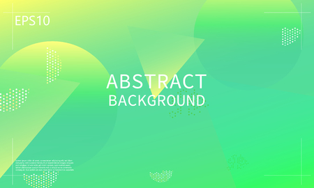 Geometric background. Minimal abstract cover design. Creative colorful wallpaper. Trendy gradient poster. Vector illustration.のイラスト素材