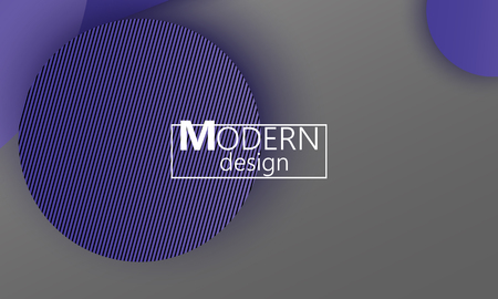 Geometric background. Material design. Minimal abstract cover. Creative colorful wallpaper. Trendy gradient poster. Vector illustration.のイラスト素材
