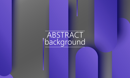 Geometric background. Material design. Minimal abstract cover. Creative colorful wallpaper. Trendy gradient poster. Vector illustration.のイラスト素材