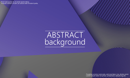 Geometric background. Material design. Minimal abstract cover. Creative colorful wallpaper. Trendy gradient poster. Vector illustration.のイラスト素材