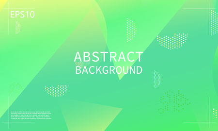 Geometric background. Minimal abstract cover design. Creative colorful wallpaper. Trendy gradient poster. Vector illustration.のイラスト素材