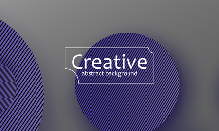 Geometric background. Material design. Minimal abstract cover. Creative colorful wallpaper. Trendy gradient poster. Vector illustration.のイラスト素材