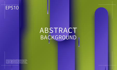 Geometric background. Material design. Minimal abstract cover. Creative colorful wallpaper. Trendy gradient poster. Vector illustration.のイラスト素材