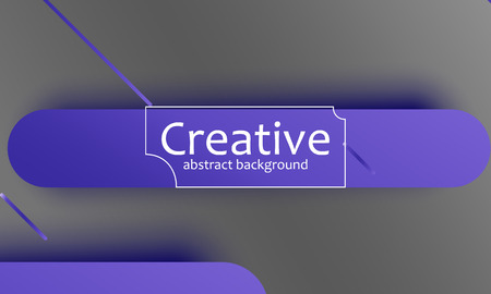Geometric background. Material design. Minimal abstract cover. Creative colorful wallpaper. Trendy gradient poster. Vector illustration.のイラスト素材