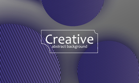 Geometric background. Material design. Minimal abstract cover. Creative colorful wallpaper. Trendy gradient poster. Vector illustration.のイラスト素材