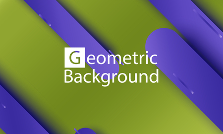 Geometric background. Material design. Minimal abstract cover. Creative colorful wallpaper. Trendy...