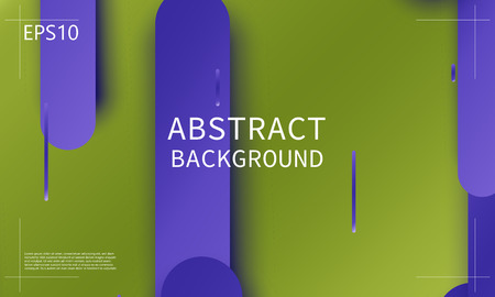 Geometric background. Material design. Minimal abstract cover. Creative colorful wallpaper. Trendy gradient poster. Vector illustration.のイラスト素材